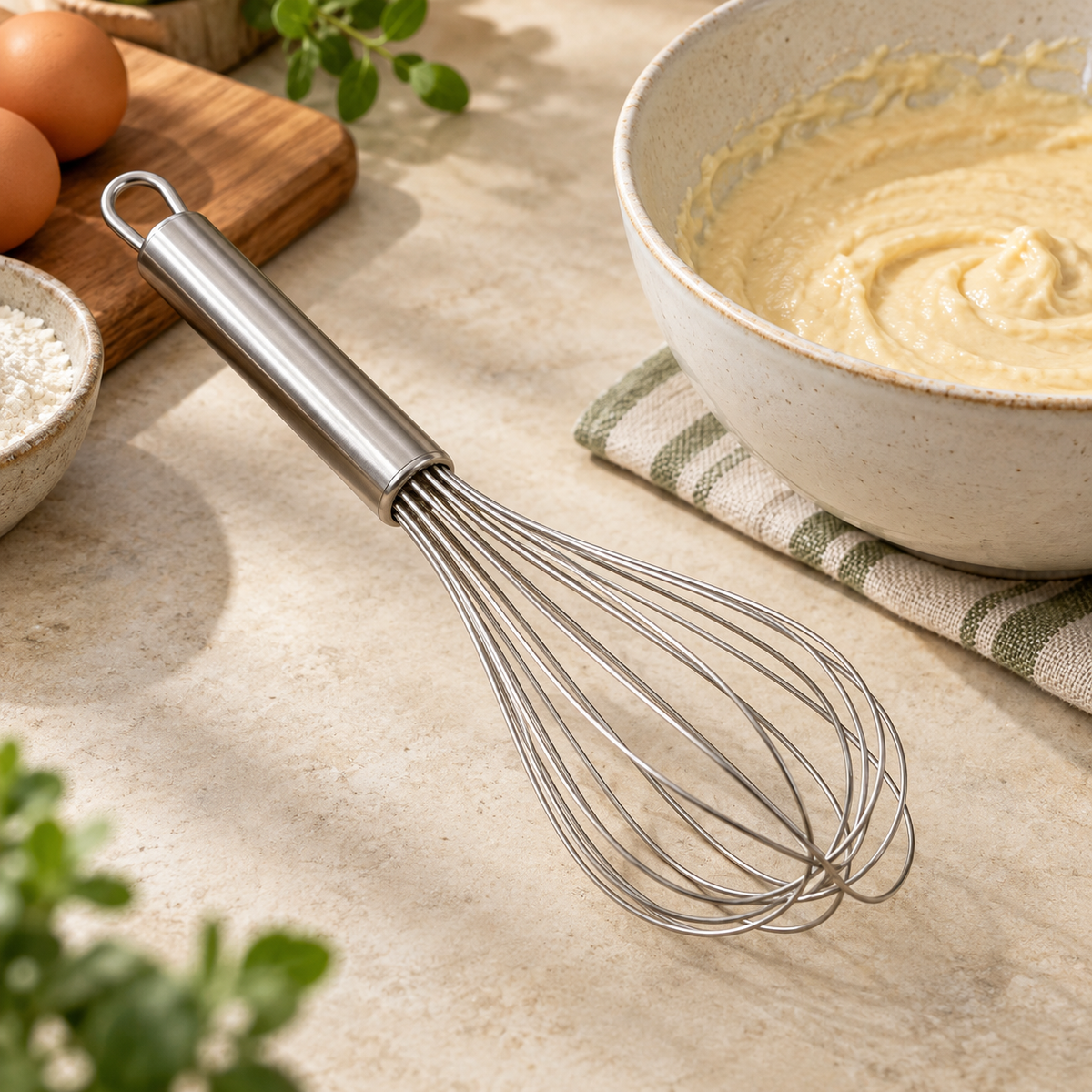 Everyday Balloon Whisk in a home kitchen setting